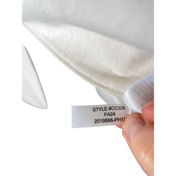 J.Crew Womens Relaxed Fit Ivory Blazer Cotton/Linen Blend size 8 - Picture 7 of 11